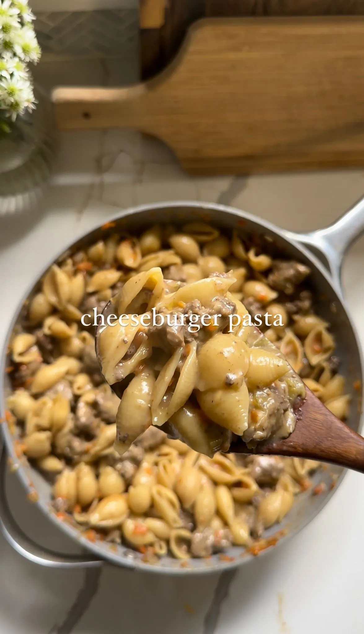 Cheeseburger pasta 