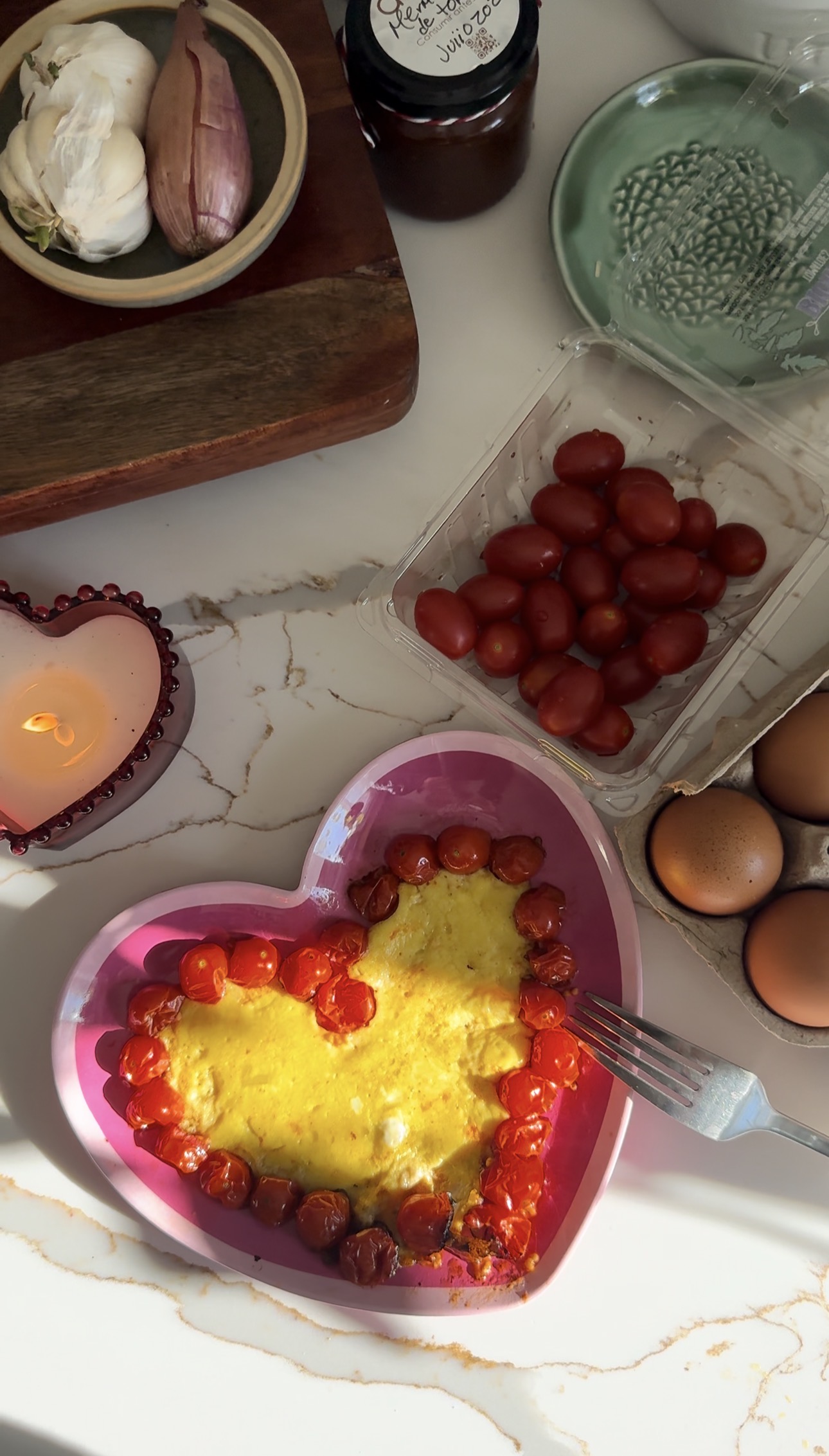 Heart Omelette 