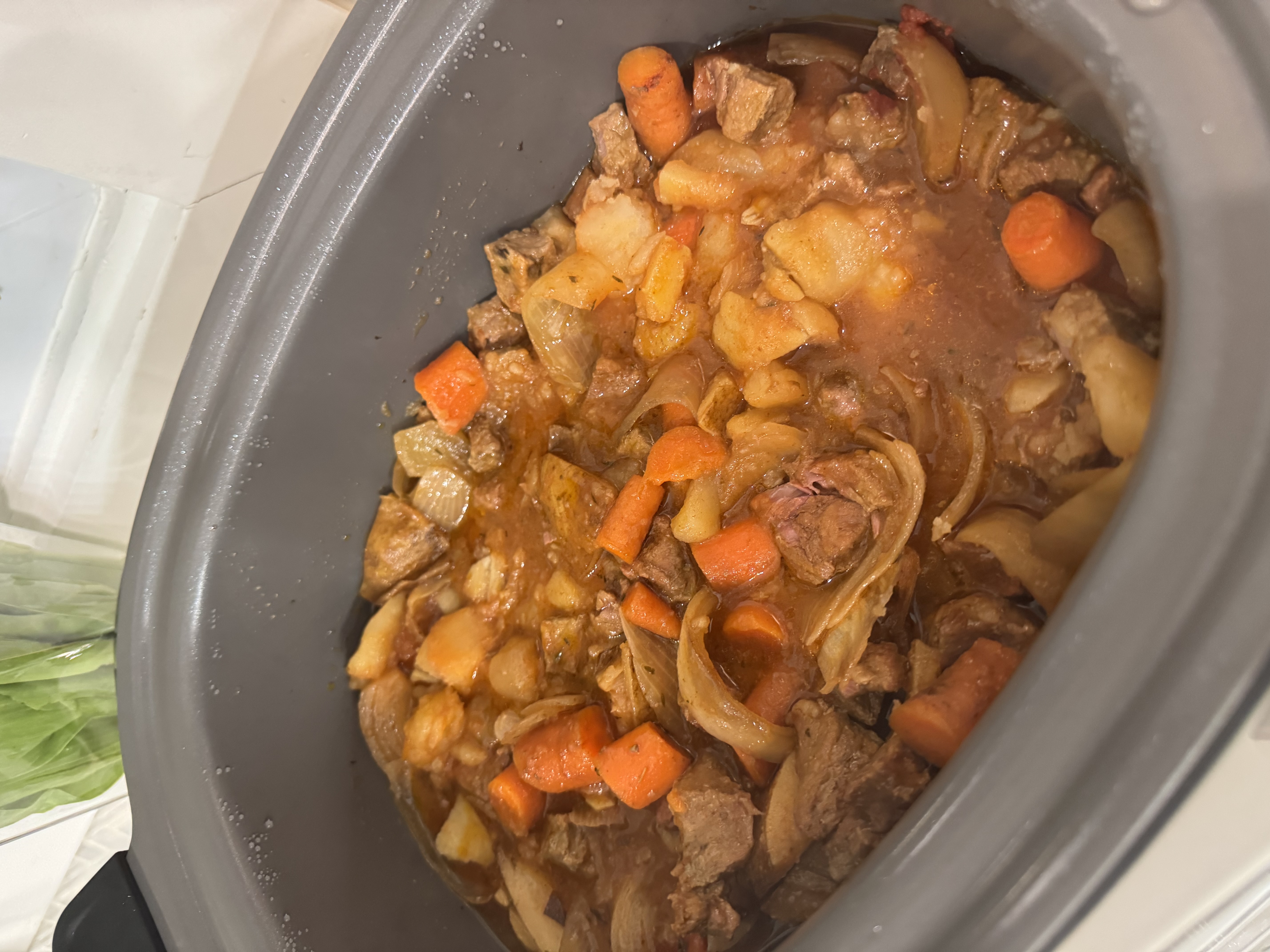 Slow Cooker Steak and Potatoes