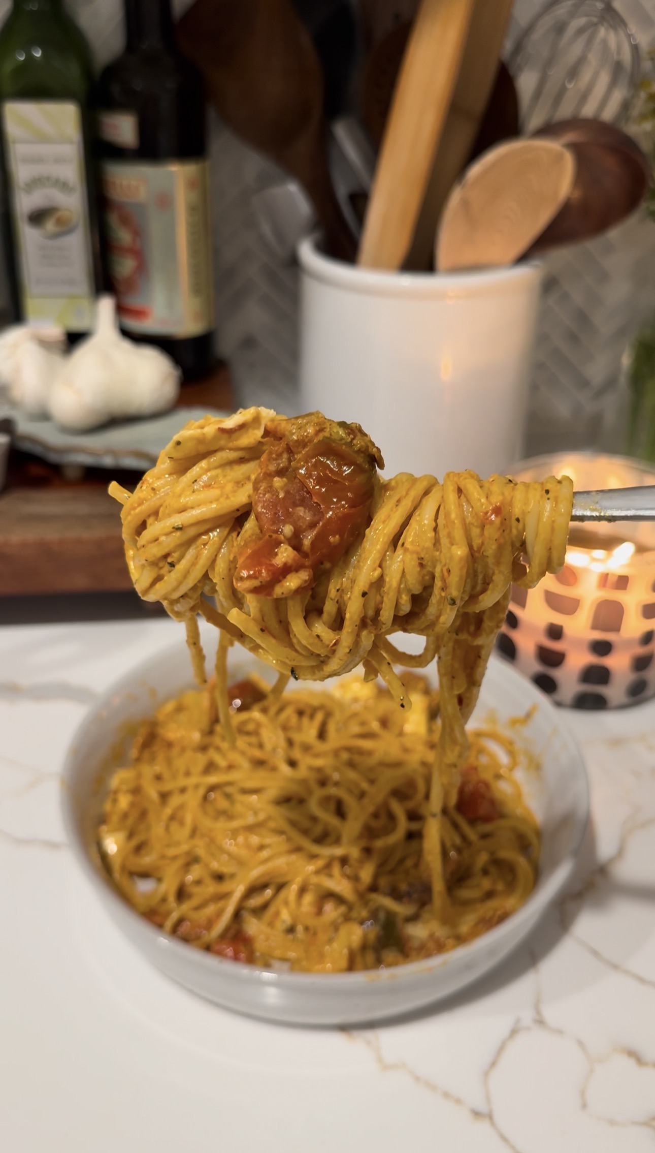 Sun dried tomato Pasta