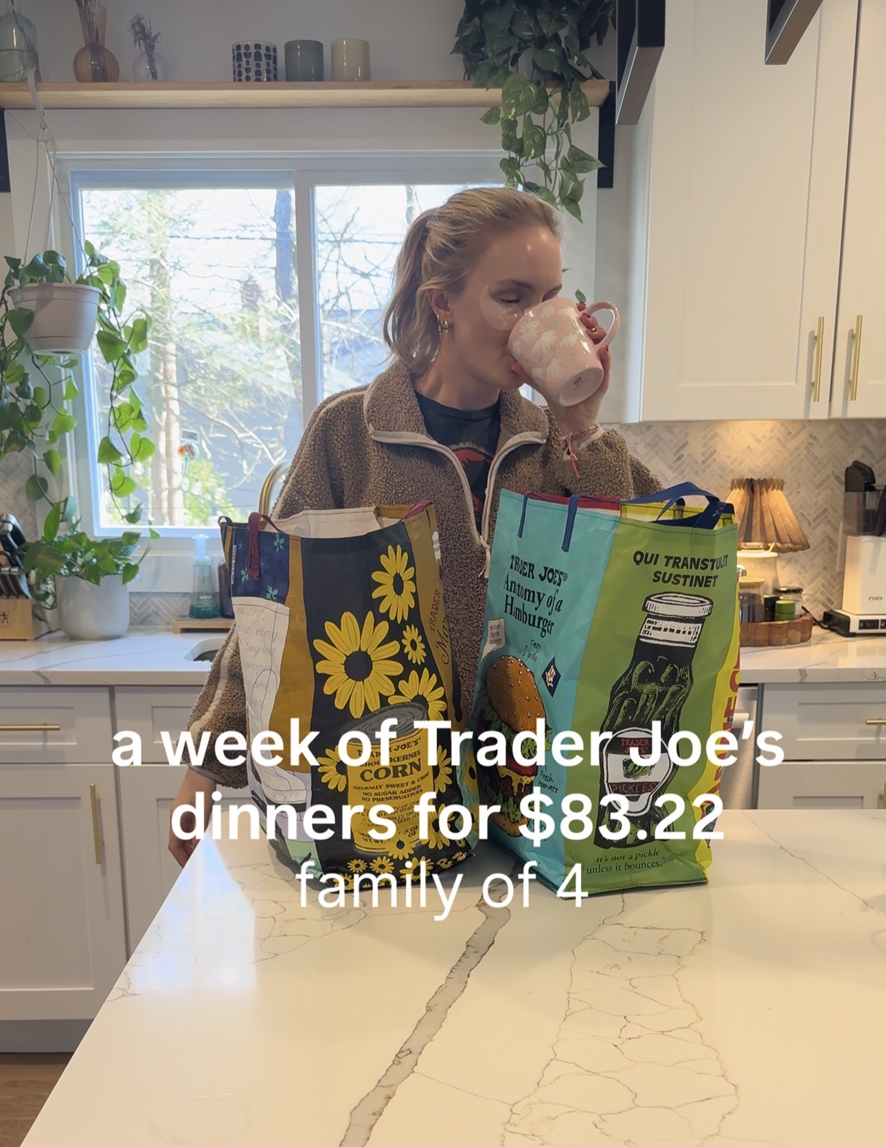5 Trader Joe’s dinners for $83.22