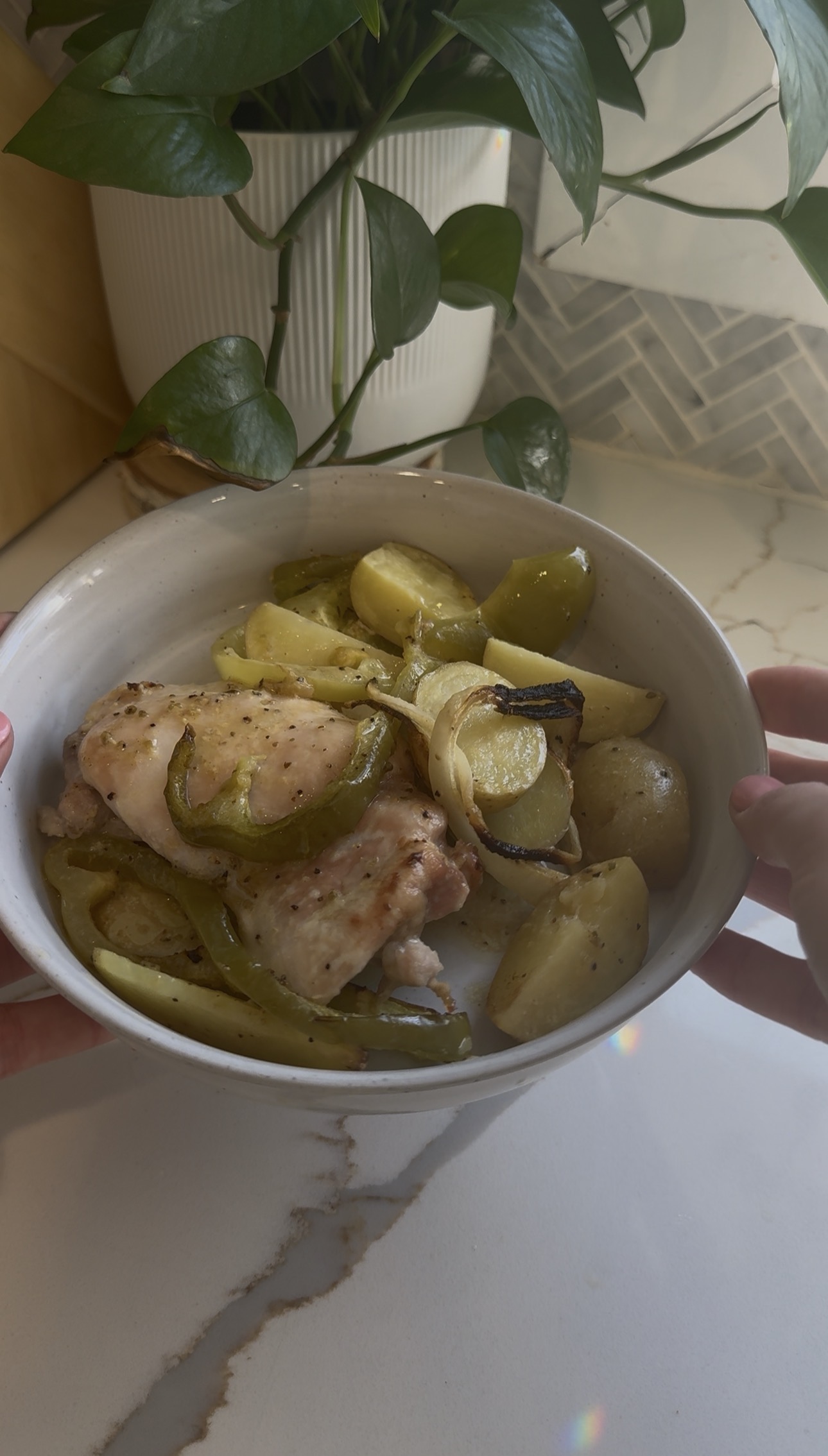 Lemon Butter Chicken Sheet Pan