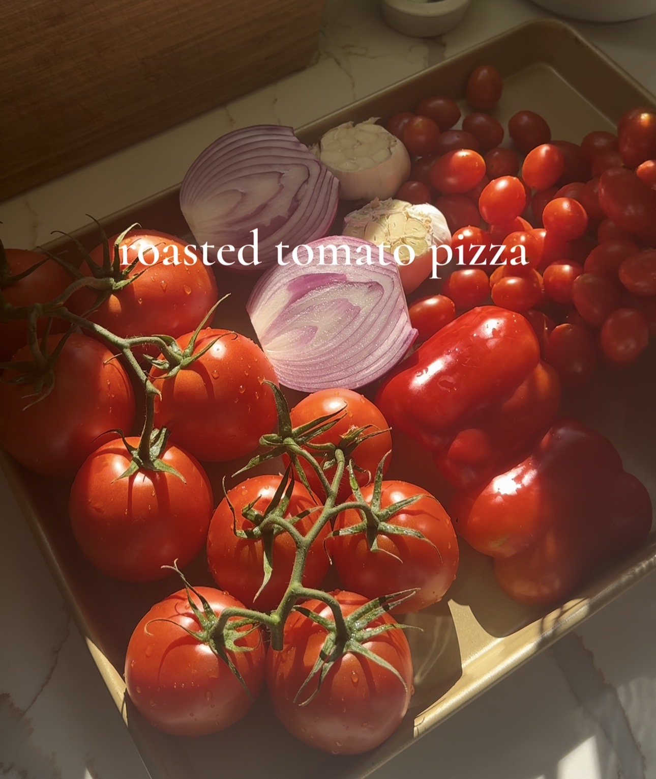 Roasted Tomato Pizza