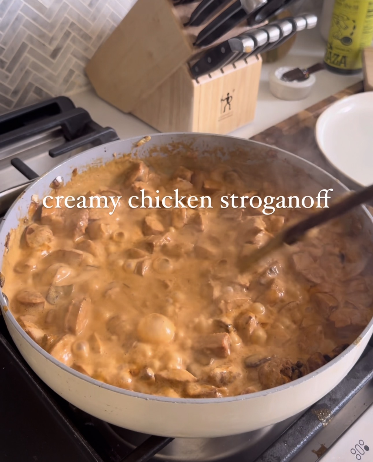 Chicken Stroganoff