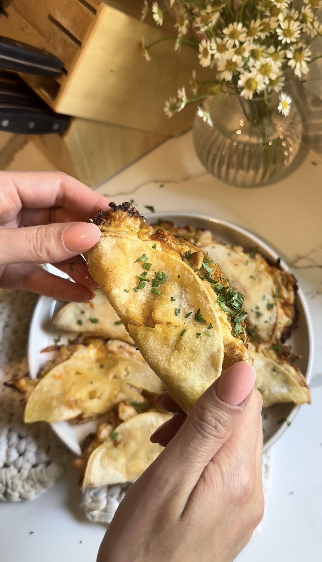 Crispy Chicken Tacos
