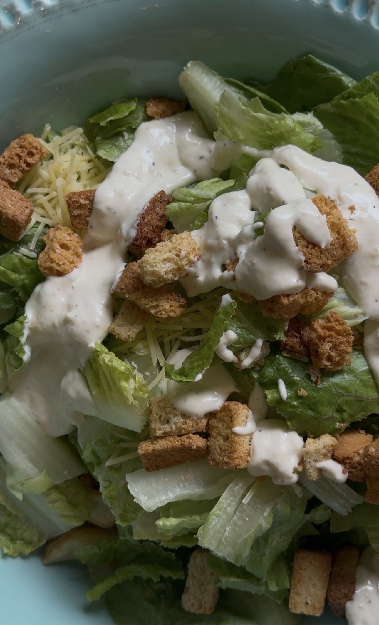 Caesar Nugget Fries salad 