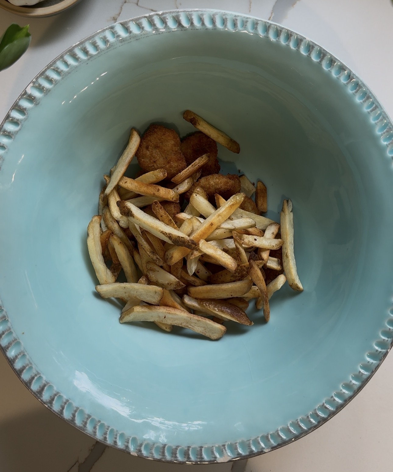 Caesar Nugget Fries salad 