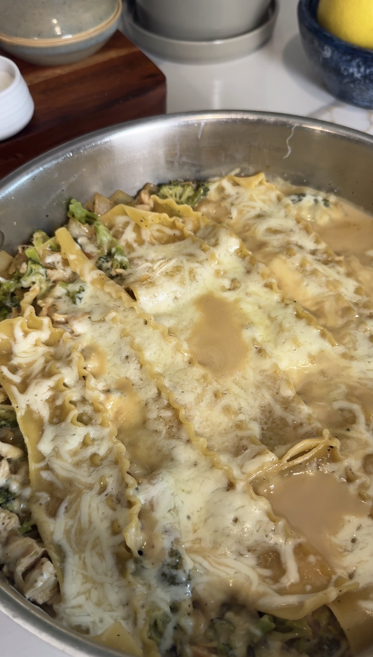 Chicken Alfredo Lasagna