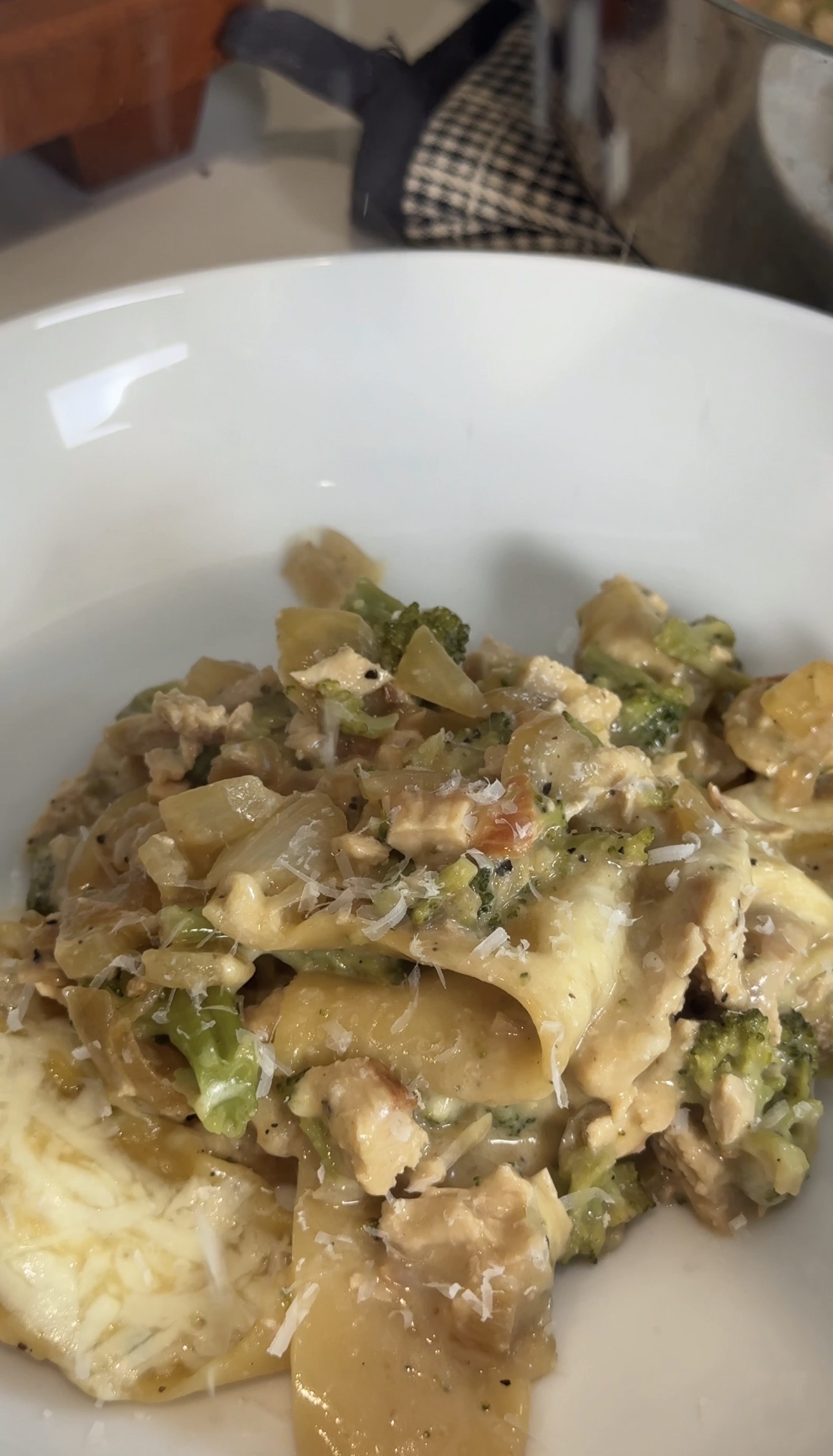 Chicken Alfredo Lasagna