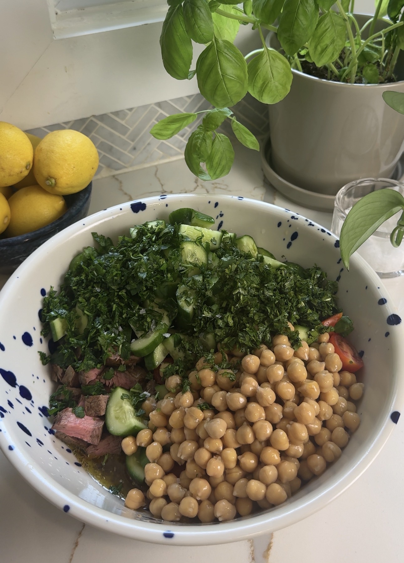 Steak Chimichurri Salad