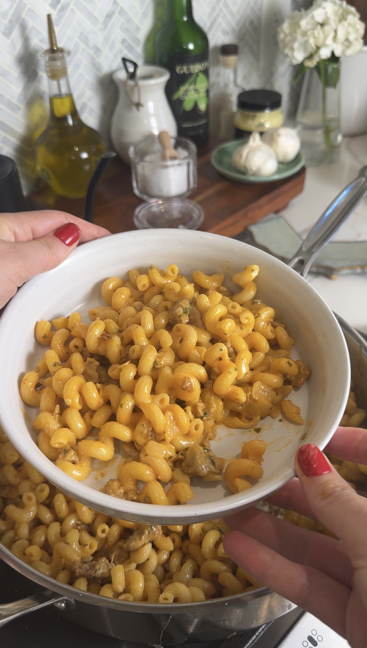 Creamy Gochujang Pasta