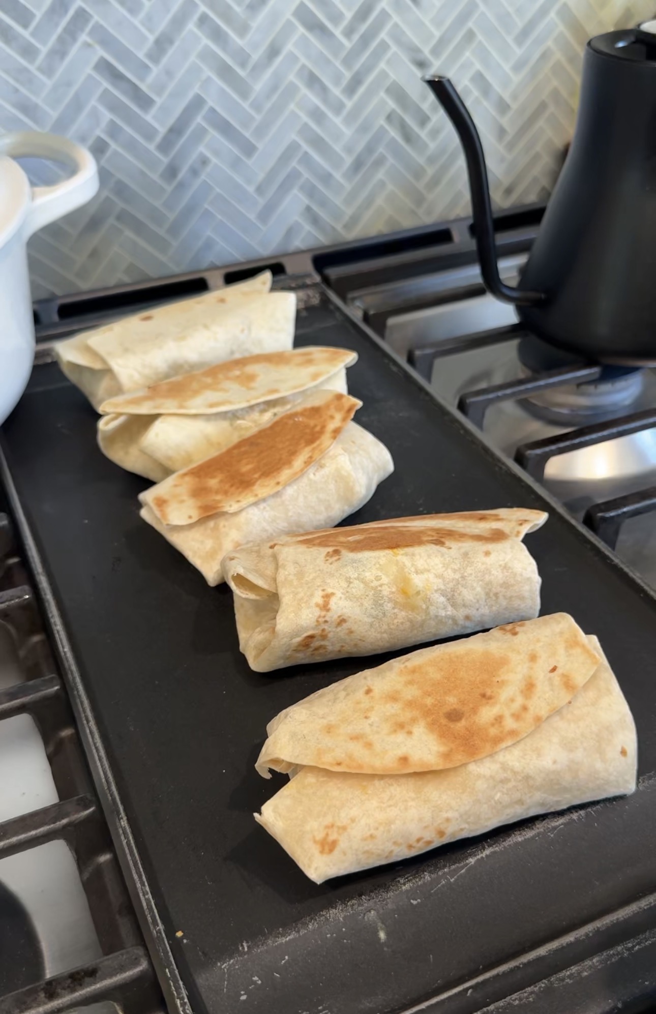 Sweet Potato Breakfast Burritos