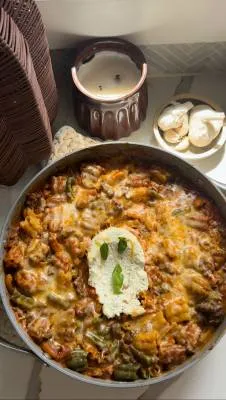 Boo-ursin Ghost Pasta