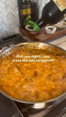 Chicken Stroganoff