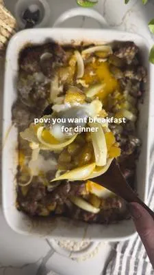 Potato and Sausage Bake