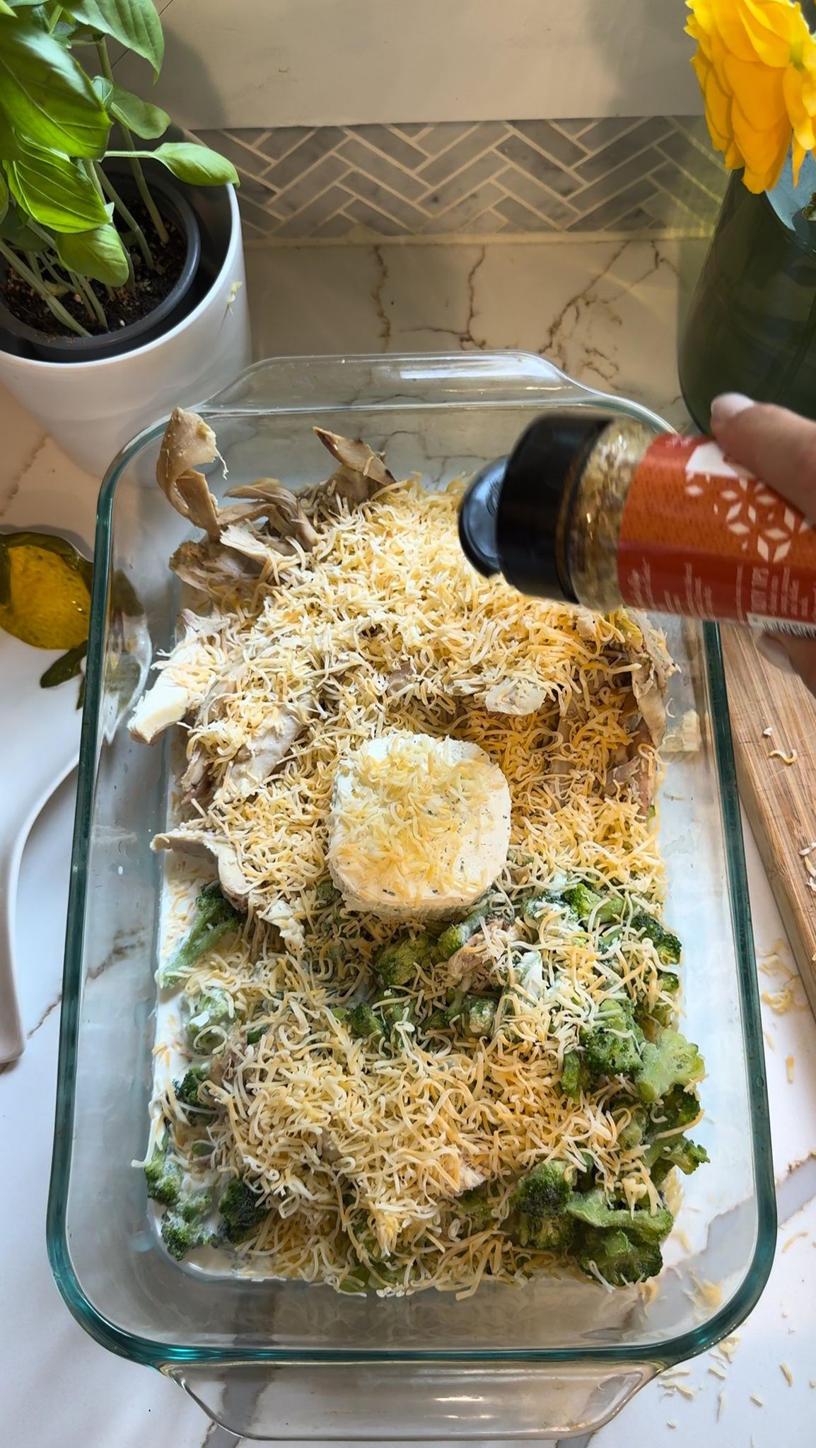 Boursin Chicken and Rice Bake