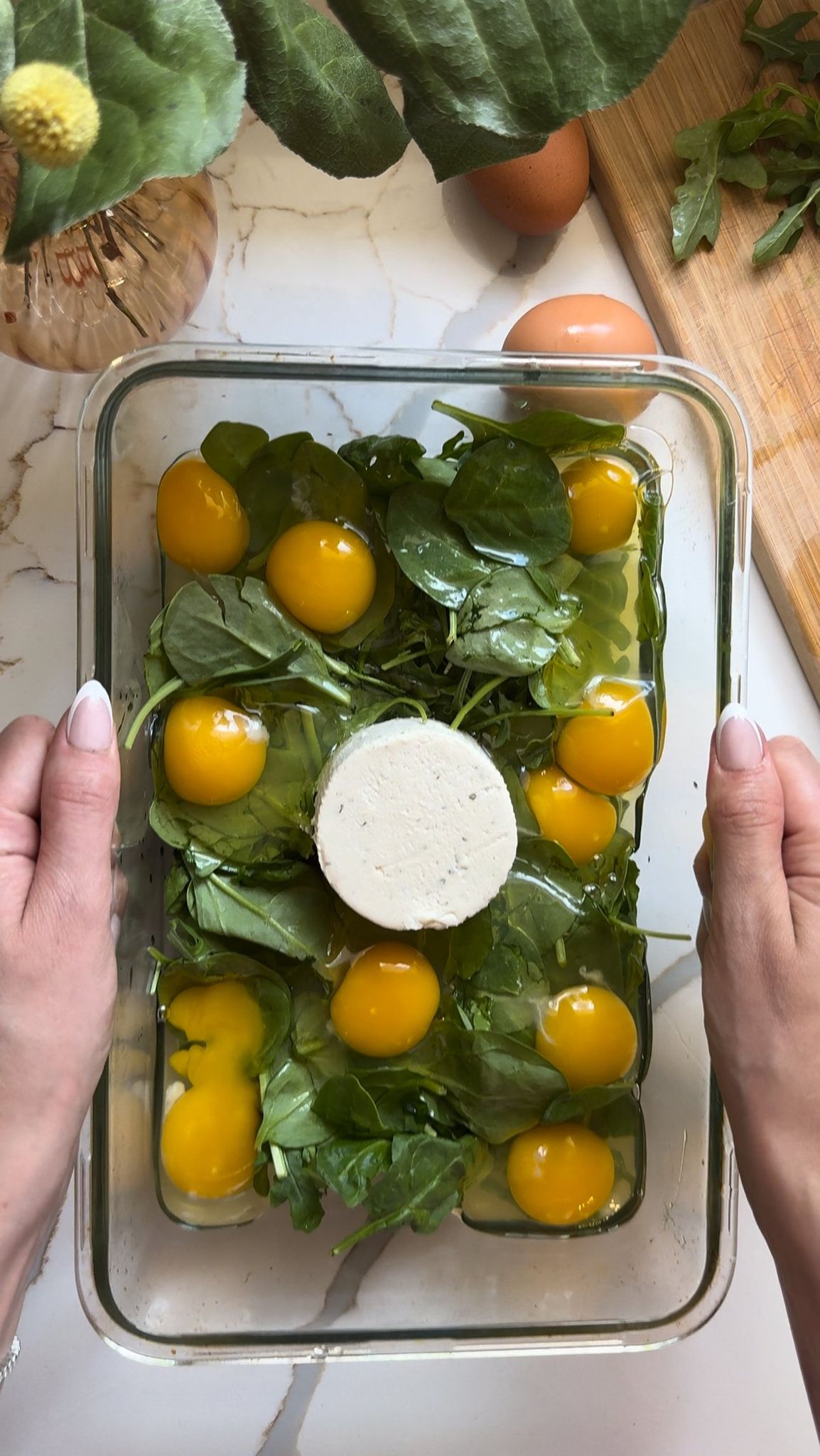 Boursin Egg Bake
